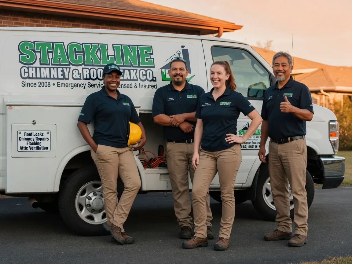 Chimney flashing repair company in Wheeler, IN